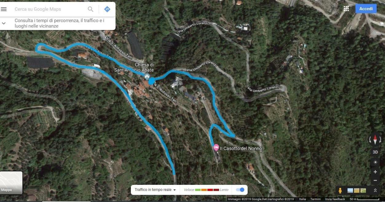 Apartmán Il Casotto Del Nonno Ventimiglia Exteriér fotografie